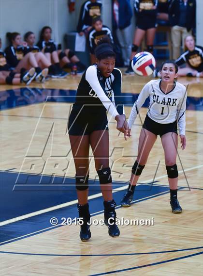 Thumbnail 1 in Clark vs Antonian Prep (Northside Tournament) photogallery.