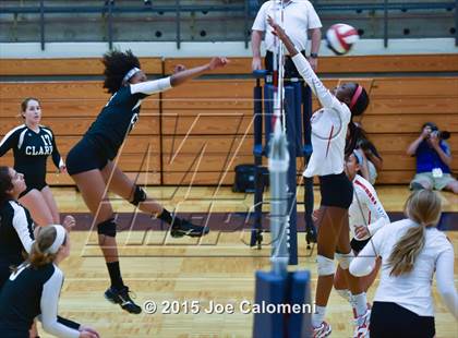 Thumbnail 2 in Clark vs Antonian Prep (Northside Tournament) photogallery.