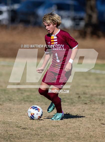 Thumbnail 2 in First Flight vs. Hickory (NCHSAA 3A Final) photogallery.