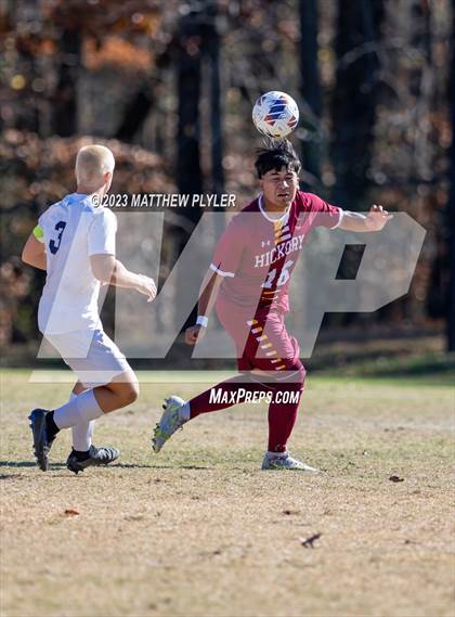 Thumbnail 2 in First Flight vs. Hickory (NCHSAA 3A Final) photogallery.