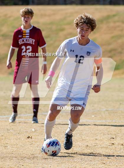 Thumbnail 2 in First Flight vs. Hickory (NCHSAA 3A Final) photogallery.