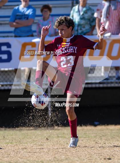 Thumbnail 3 in First Flight vs. Hickory (NCHSAA 3A Final) photogallery.