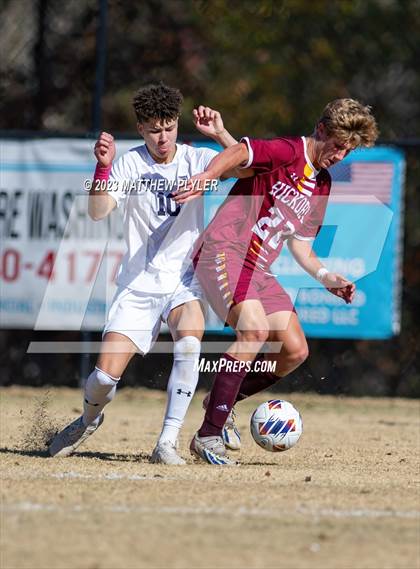 Thumbnail 3 in First Flight vs. Hickory (NCHSAA 3A Final) photogallery.