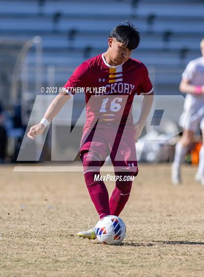 Thumbnail 1 in First Flight vs. Hickory (NCHSAA 3A Final) photogallery.