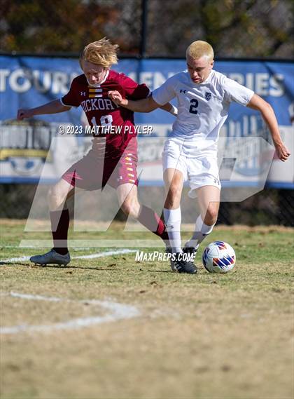 Thumbnail 1 in First Flight vs. Hickory (NCHSAA 3A Final) photogallery.