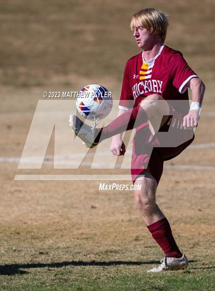 Thumbnail 2 in First Flight vs. Hickory (NCHSAA 3A Final) photogallery.