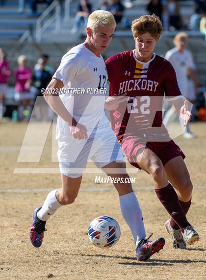 Thumbnail 2 in First Flight vs. Hickory (NCHSAA 3A Final) photogallery.