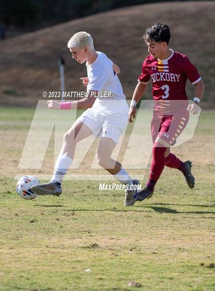 Thumbnail 1 in First Flight vs. Hickory (NCHSAA 3A Final) photogallery.