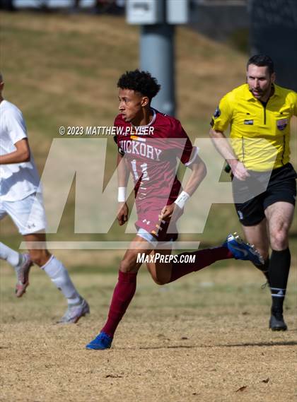 Thumbnail 1 in First Flight vs. Hickory (NCHSAA 3A Final) photogallery.