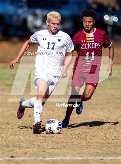 Thumbnail 3 in First Flight vs. Hickory (NCHSAA 3A Final) photogallery.