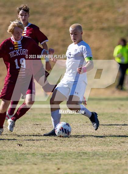 Thumbnail 1 in First Flight vs. Hickory (NCHSAA 3A Final) photogallery.