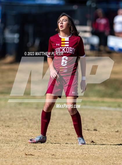 Thumbnail 1 in First Flight vs. Hickory (NCHSAA 3A Final) photogallery.