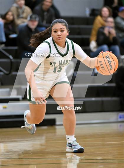 Thumbnail 1 in Archbishop Mitty vs. St. Mary's (St. Mary's MLK Classic) photogallery.
