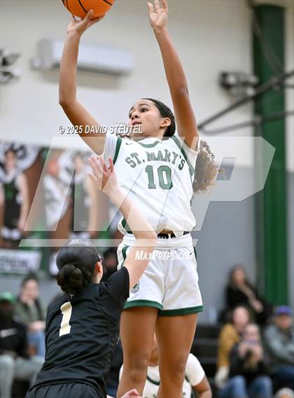 Thumbnail 3 in Archbishop Mitty vs. St. Mary's (St. Mary's MLK Classic) photogallery.