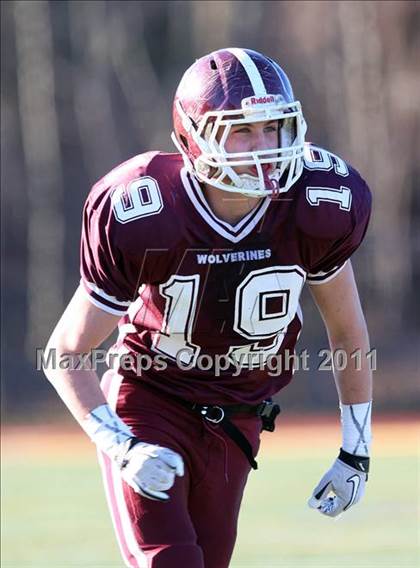 Thumbnail 1 in Clinton vs Leicester (MIAA Division 5 Central Final) photogallery.