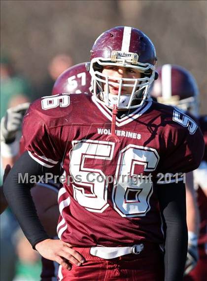 Thumbnail 1 in Clinton vs Leicester (MIAA Division 5 Central Final) photogallery.