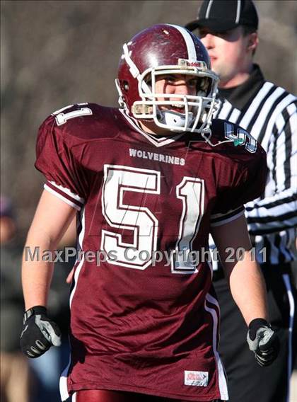 Thumbnail 2 in Clinton vs Leicester (MIAA Division 5 Central Final) photogallery.
