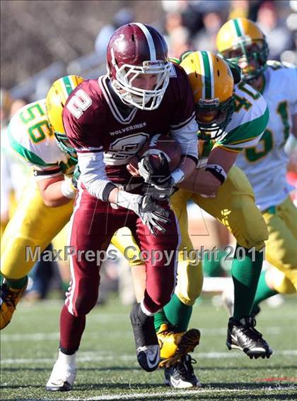 Thumbnail 2 in Clinton vs Leicester (MIAA Division 5 Central Final) photogallery.