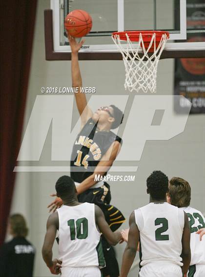 Thumbnail 3 in McQuaid Jesuit vs. Rice Memorial (Spalding Hoophall Classic) photogallery.