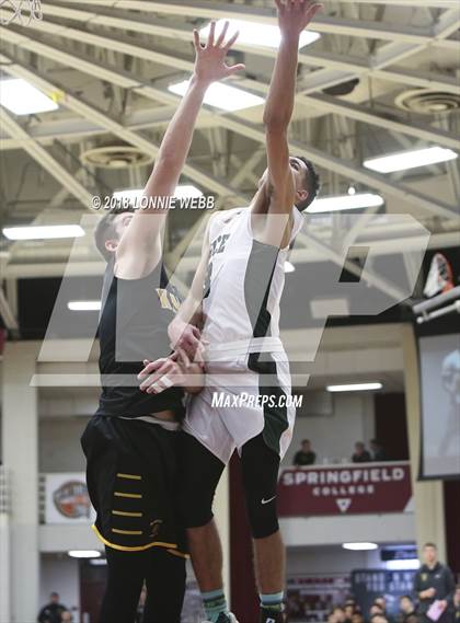 Thumbnail 3 in McQuaid Jesuit vs. Rice Memorial (Spalding Hoophall Classic) photogallery.
