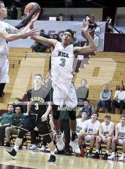 Thumbnail 3 in McQuaid Jesuit vs. Rice Memorial (Spalding Hoophall Classic) photogallery.