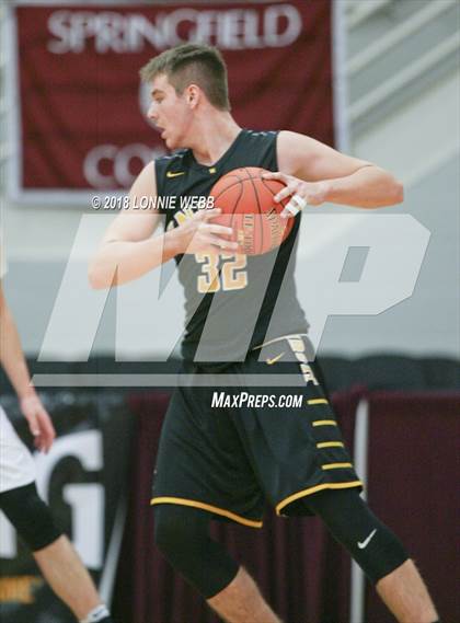 Thumbnail 2 in McQuaid Jesuit vs. Rice Memorial (Spalding Hoophall Classic) photogallery.