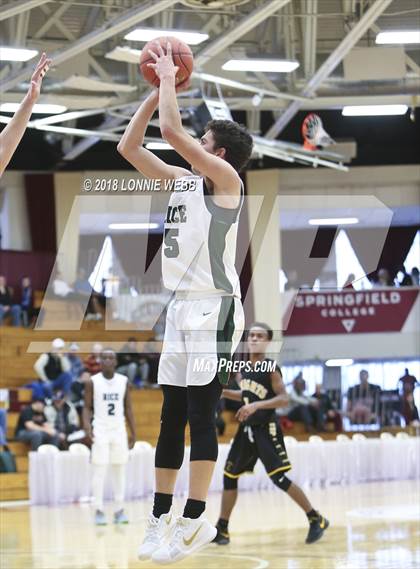 Thumbnail 3 in McQuaid Jesuit vs. Rice Memorial (Spalding Hoophall Classic) photogallery.