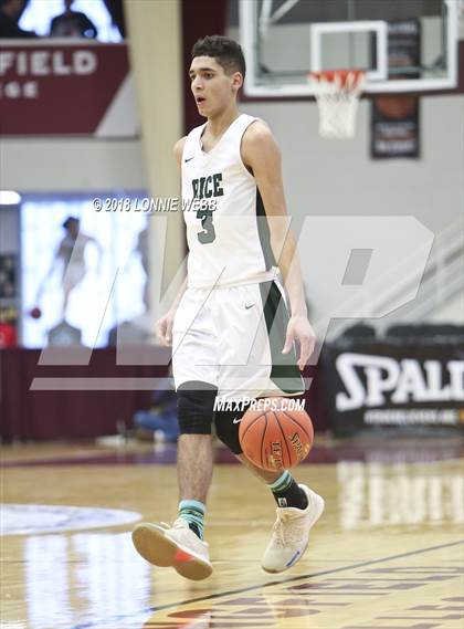 Thumbnail 1 in McQuaid Jesuit vs. Rice Memorial (Spalding Hoophall Classic) photogallery.