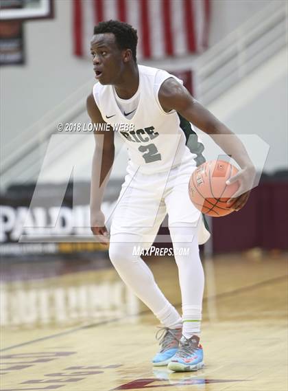 Thumbnail 1 in McQuaid Jesuit vs. Rice Memorial (Spalding Hoophall Classic) photogallery.