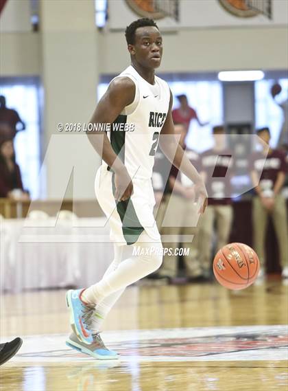 Thumbnail 2 in McQuaid Jesuit vs. Rice Memorial (Spalding Hoophall Classic) photogallery.