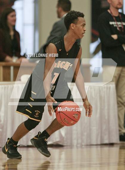 Thumbnail 2 in McQuaid Jesuit vs. Rice Memorial (Spalding Hoophall Classic) photogallery.