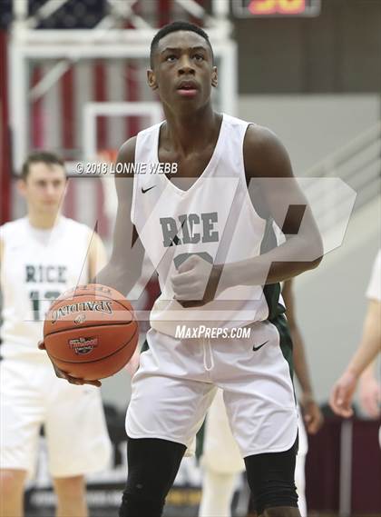 Thumbnail 2 in McQuaid Jesuit vs. Rice Memorial (Spalding Hoophall Classic) photogallery.