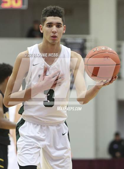 Thumbnail 1 in McQuaid Jesuit vs. Rice Memorial (Spalding Hoophall Classic) photogallery.