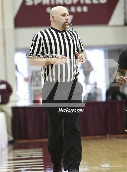 Thumbnail 2 in McQuaid Jesuit vs. Rice Memorial (Spalding Hoophall Classic) photogallery.