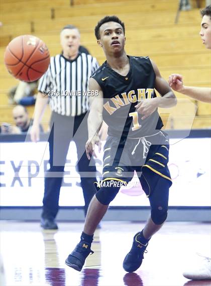 Thumbnail 1 in McQuaid Jesuit vs. Rice Memorial (Spalding Hoophall Classic) photogallery.