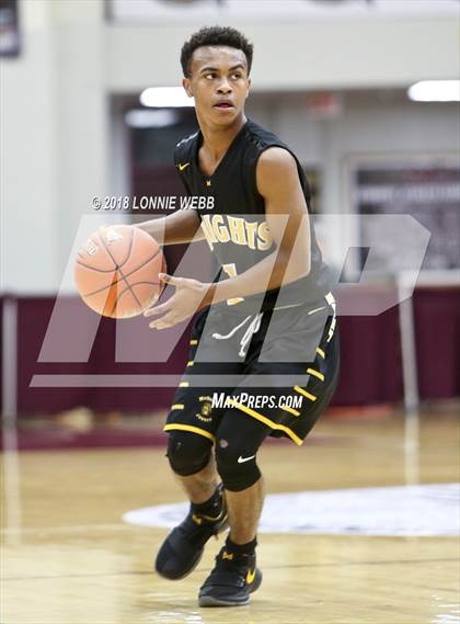 Thumbnail 1 in McQuaid Jesuit vs. Rice Memorial (Spalding Hoophall Classic) photogallery.