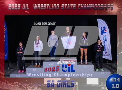 Thumbnail 1 in UIL Wrestling 5A-6A Finals (Awards) photogallery.