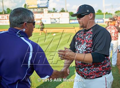 Thumbnail 1 in South Stanly vs Whiteville (NCHSAA 1A Final - Game 3) photogallery.