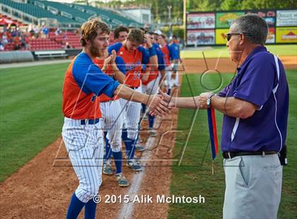 Thumbnail 1 in South Stanly vs Whiteville (NCHSAA 1A Final - Game 3) photogallery.