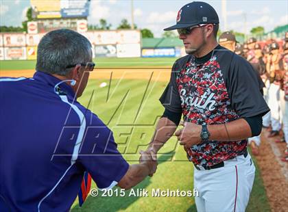 Thumbnail 2 in South Stanly vs Whiteville (NCHSAA 1A Final - Game 3) photogallery.