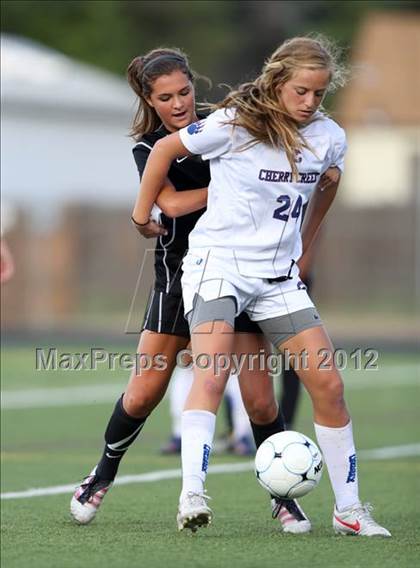 Thumbnail 2 in Rock Canyon vs. Cherry Creek (CHSAA Semifinal Playoff) photogallery.