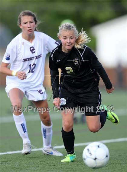 Thumbnail 1 in Rock Canyon vs. Cherry Creek (CHSAA Semifinal Playoff) photogallery.