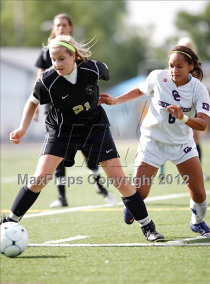 Thumbnail 3 in Rock Canyon vs. Cherry Creek (CHSAA Semifinal Playoff) photogallery.