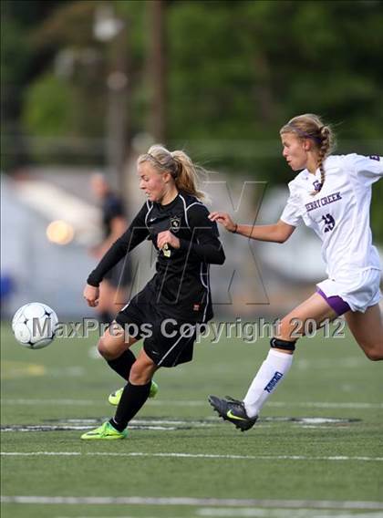 Thumbnail 1 in Rock Canyon vs. Cherry Creek (CHSAA Semifinal Playoff) photogallery.