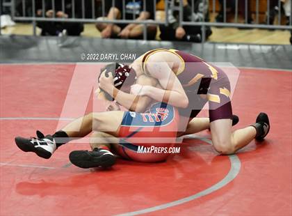 Thumbnail 1 in Arlington vs Colony (CIF Southern Section Wrestling Championships) photogallery.