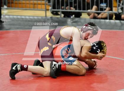 Thumbnail 1 in Arlington vs Colony (CIF Southern Section Wrestling Championships) photogallery.