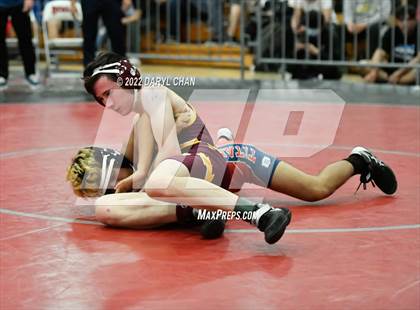 Thumbnail 1 in Arlington vs Colony (CIF Southern Section Wrestling Championships) photogallery.
