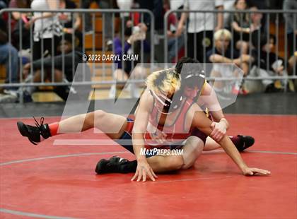 Thumbnail 2 in Arlington vs Colony (CIF Southern Section Wrestling Championships) photogallery.
