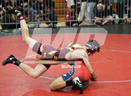 Thumbnail 2 in Arlington vs Colony (CIF Southern Section Wrestling Championships) photogallery.