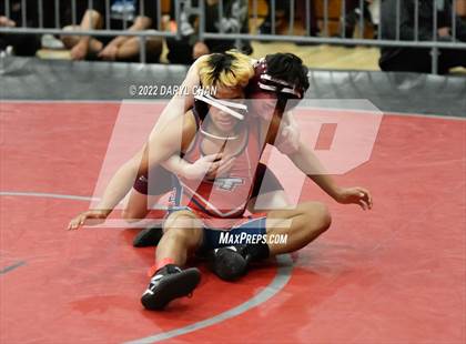 Thumbnail 3 in Arlington vs Colony (CIF Southern Section Wrestling Championships) photogallery.